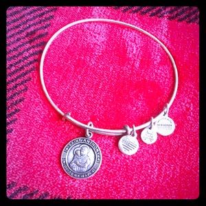 🖤ALEX & ANI❤️Silver-St. Anthony Charm Bracelet💙